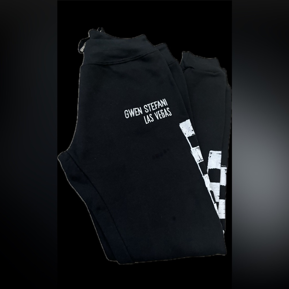 RARE Black Gwen Stefani Las Vegas Sweatpants